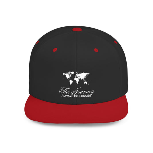World Wide Flat Bill Snapback Hat
