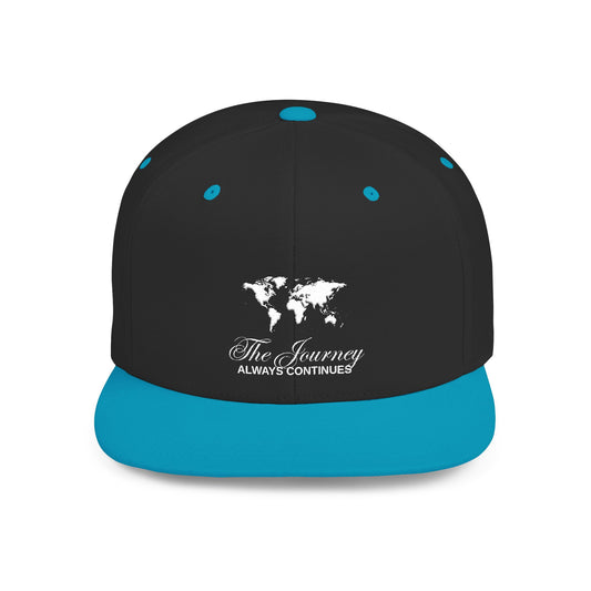 World Wide Flat Bill Snapback Hat