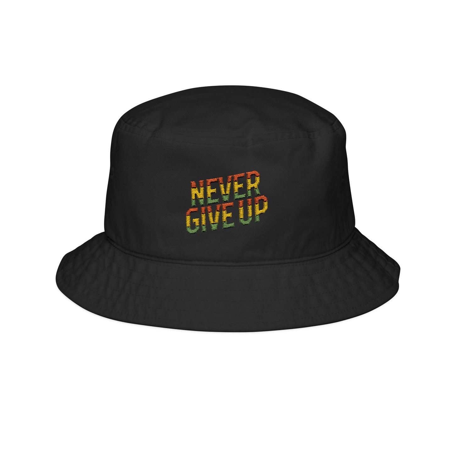 Never Give Up Bucket Hat
