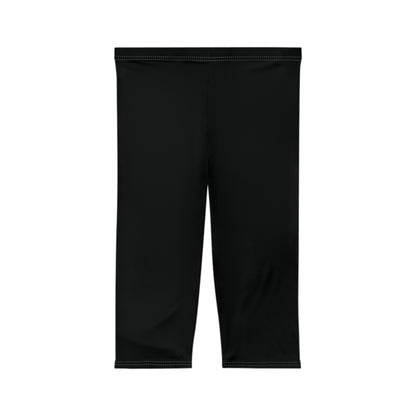 Black Capri Women's Athletic Leggings